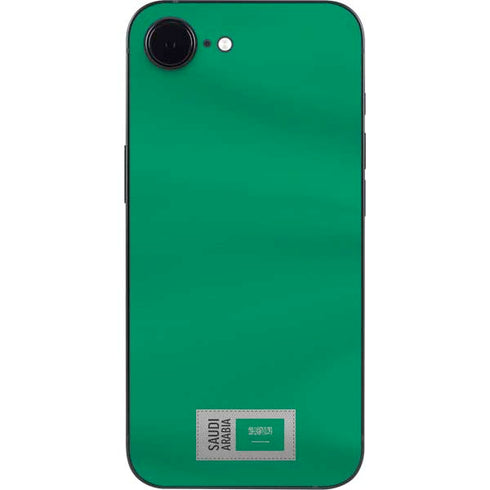 Saudi Arabia Soccer Flag iPhone 16e Skin